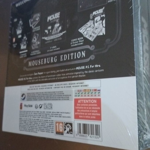 Mouse P.I. For Hire Mouseburg Edition PC game new, shooting