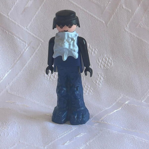 Playmobil Figures 4849 Black and Blue Guardian of the Temple like new