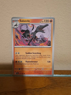 Pokemon card Salazzle καινούργιο