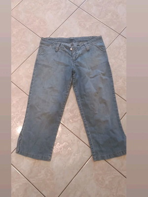 Jeans Capri pants used, size 30, blue