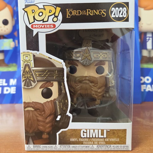 Funko Pop Movies Gimli vinyl figure new