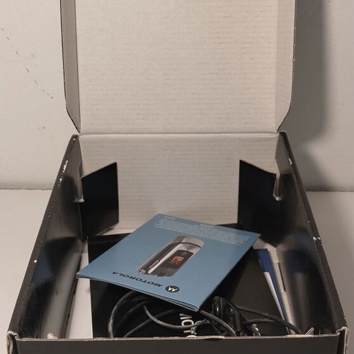 Motorola RAZR V3i V3 empty box used, retro vintage collectible