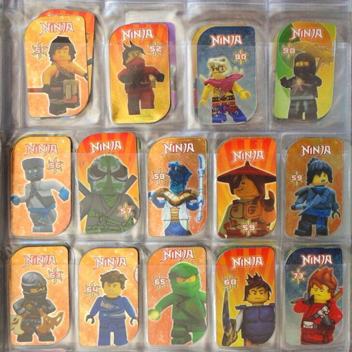 NINJA metal tag album, all glossy/foil, lot 149