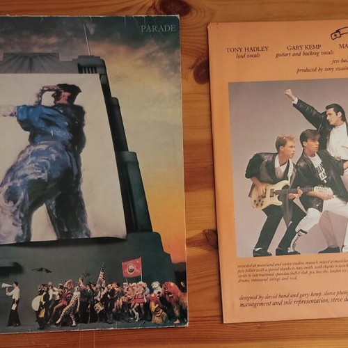 Spandau Ballet Parade vinyl used, electronic music