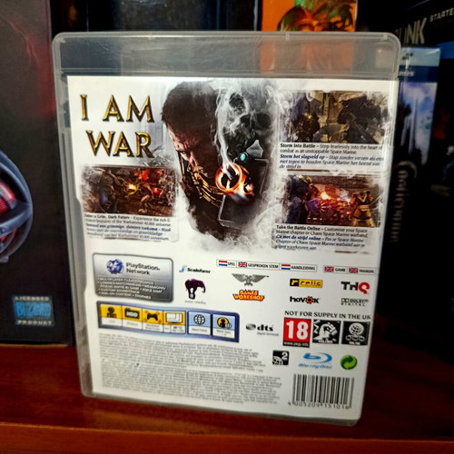 Warhammer 40.000 Space Marine PS3 game like new, English version