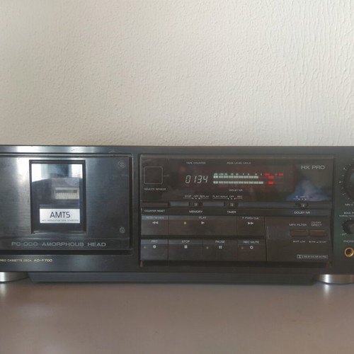 Aiwa ADF 700 cassette deck used, excellent recording and playback