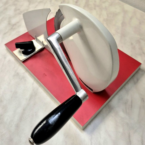 Jupiter manual food slicer used, 1960s/70s