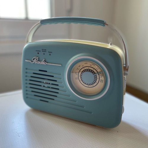 Ραδιόφωνο ρετρό με ηχείο Bluetooth καινούργιο