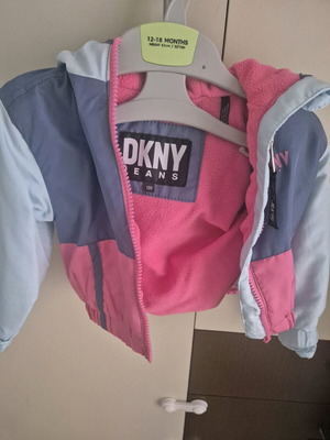 DNKY jacket used for 12 months with fleece lining