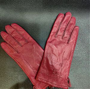 Γάντια καινούργια Doca από γνήσιο δέρμα napa