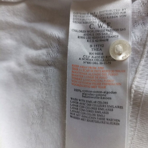 Burberry girls cardigan 8 years like new, white
