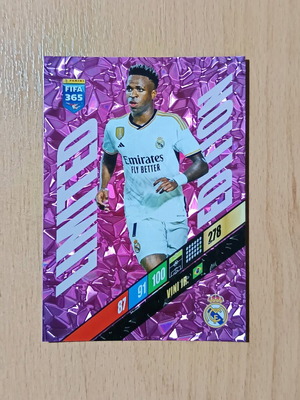 Κάρτα Panini FIFA 365 Adrenalyn XL 2024 Limited Edition Vini Jr Real Madrid σαν καινούργιο