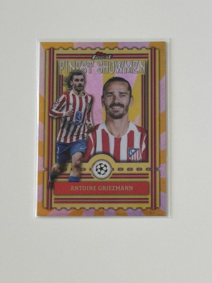 Topps Finest UCC 2026 Antoine Griezmann Finest Showmen Atletico Madrid card new