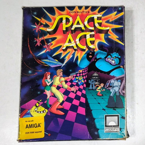 Amiga Space Ace Big Box μεταχειρισμένο παιχνίδι δράσης από ReadySoft