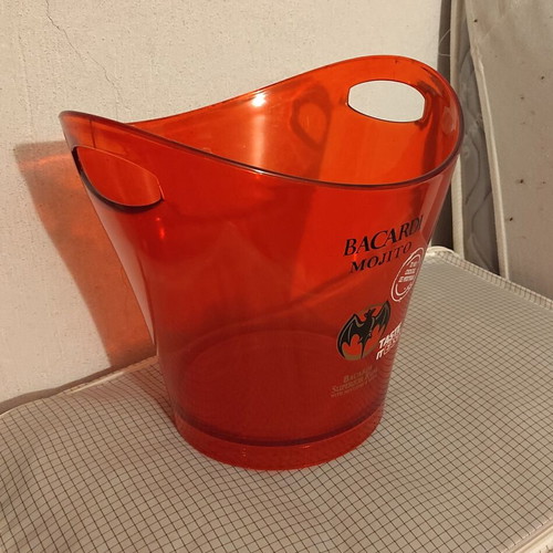 Ice Buckets Bacardi Absolut Amstel set used
