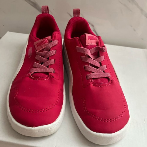 Puma Kids Shoes size 27 like new, pink, athletic
