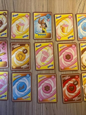 Nesquik collectible cards used, pack of 15