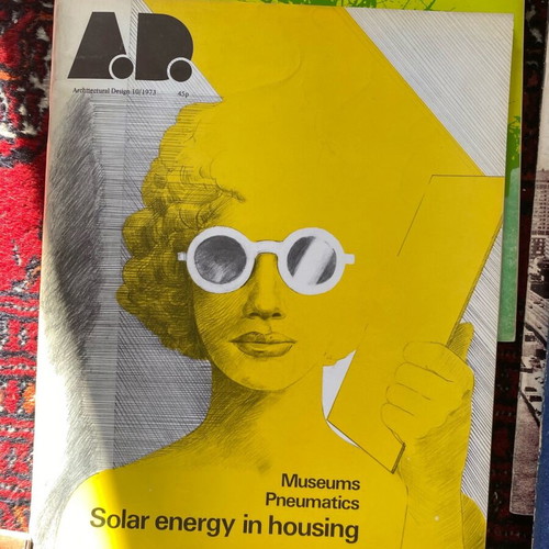 Architectural Design magazine collectible volumes like new 1973-1975