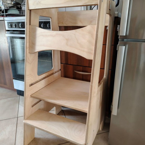 Learning Tower Extra Safe Woody Tales used, Montessori kitchen helper