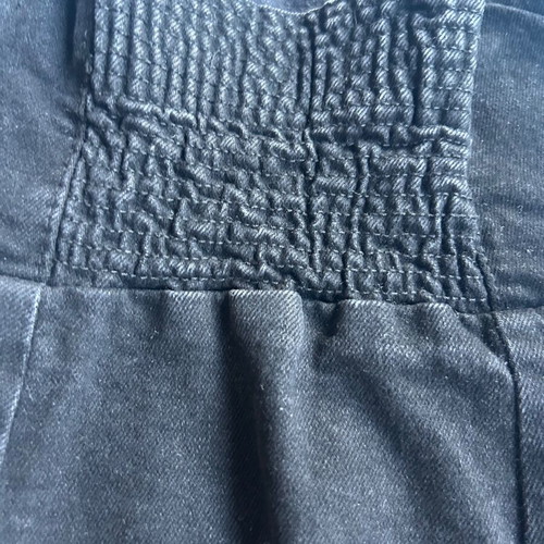 Black denim mini dress Zara like new, size small
