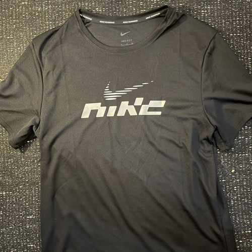Nike running shirt like new, size small, black and white