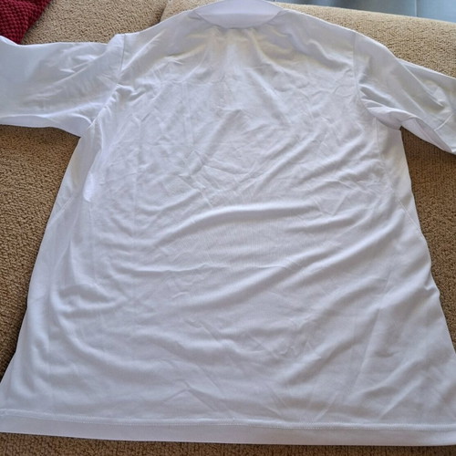 Tennis dry-fit shirt size M like new, white men's sportswear