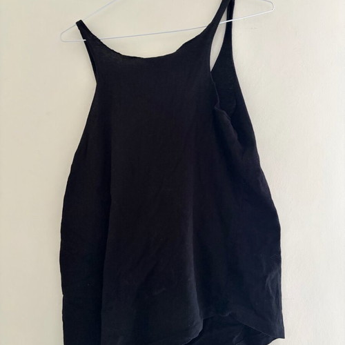 Atmosphere American Flag top used, size 36, black