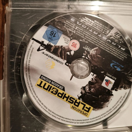 Flashpoint PlayStation 3 game like new with booklet