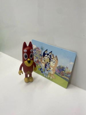 Rusty Bluey figure new, about 8.5cm