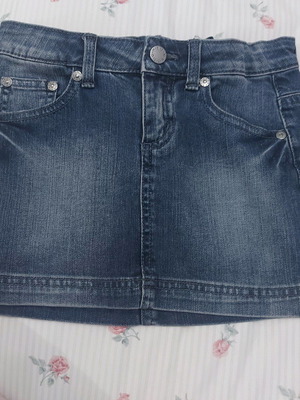 Benetton Nò6-7 S skirt used, blue