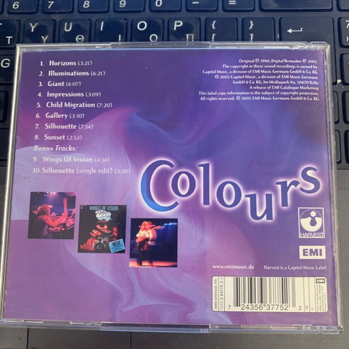 Eloy Colours CD like new, rock