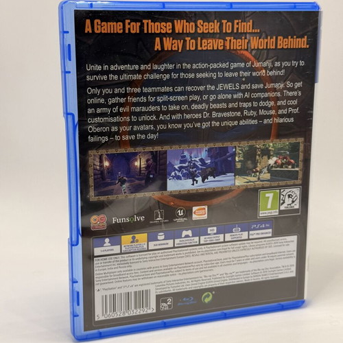 Jumanji PS4 used action adventure game