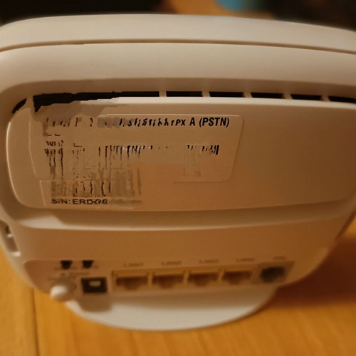 Zxhn H108L Router ADSL white like new