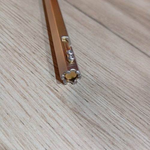 Stainless Steel Pen with Brass Like New