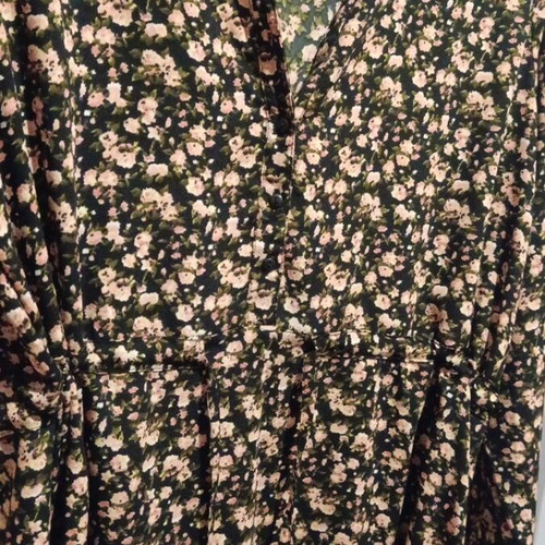 Only dress size L 40 12 like new black pink