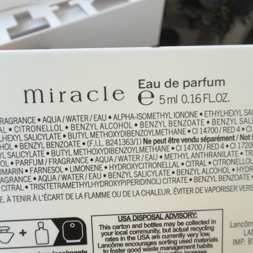 Lancome Miracle Miniature Perfume New 5 ml, Eau de Parfum