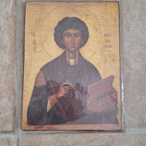 Saint Panteleimon Icon New