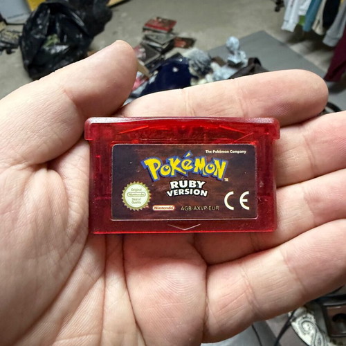 Pokémon Ruby used Game Boy Advance with save and legendary Pokémon