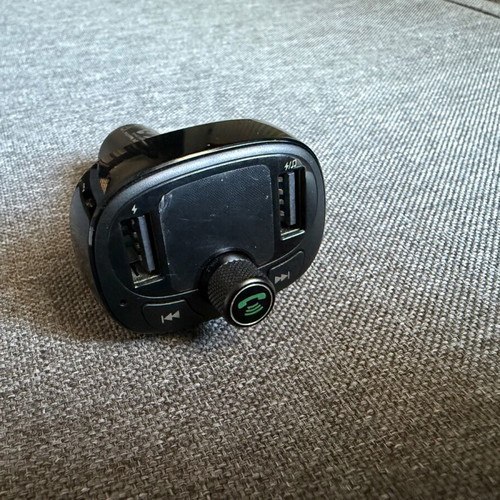 Car charger used with type C cable and music playback feature