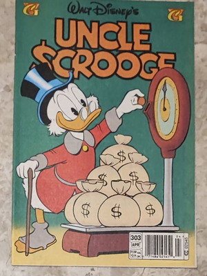 Walt Disney's Uncle Scrooge #303 κόμικ μεταχειρισμένο Απρίλιος 1997