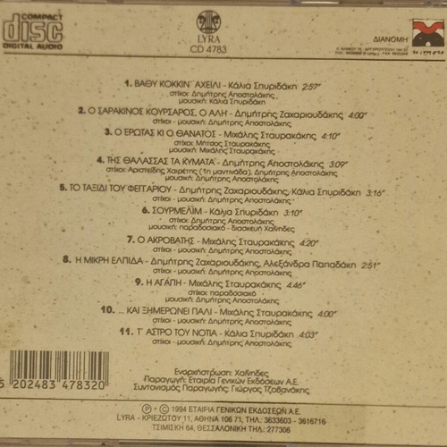 Chainides Me Kontra Ton Kairo CD like new, entechno