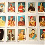  15 x Καρτες Ηρωες 1821 Τσικλοποιια LEBON