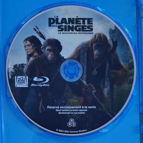 Kingdom of the Planet of the Apes Blu-ray 2024