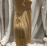 Gold dress like new, one size