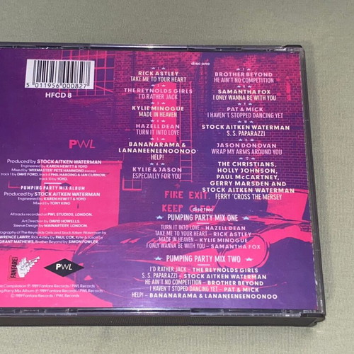 Kylie Minogue Jason Donovan Rick Astley 2X CD Box Set pop, like new