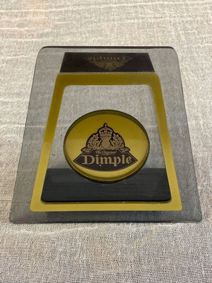 Dimple decorative stand used, plexiglass