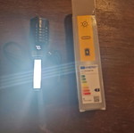 Led rechargeable flashlight new