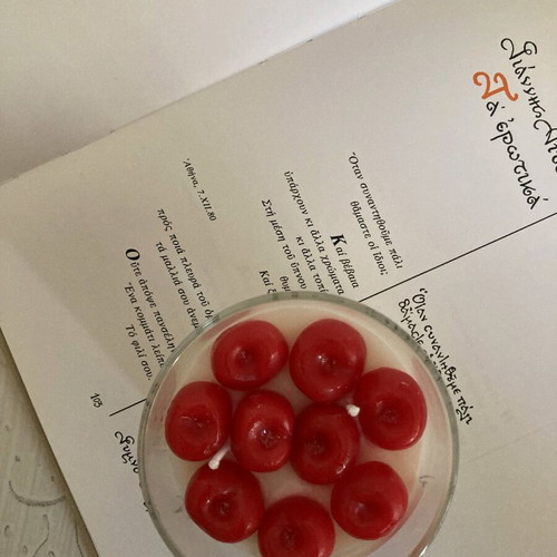 Back Cherry Scented Handmade Soy Candle 230g