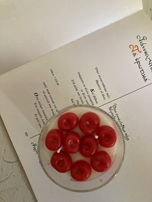 Back Cherry Scented Handmade Soy Candle 230g