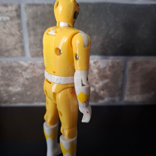 Power Rangers Yellow Ranger used figure from the '90s